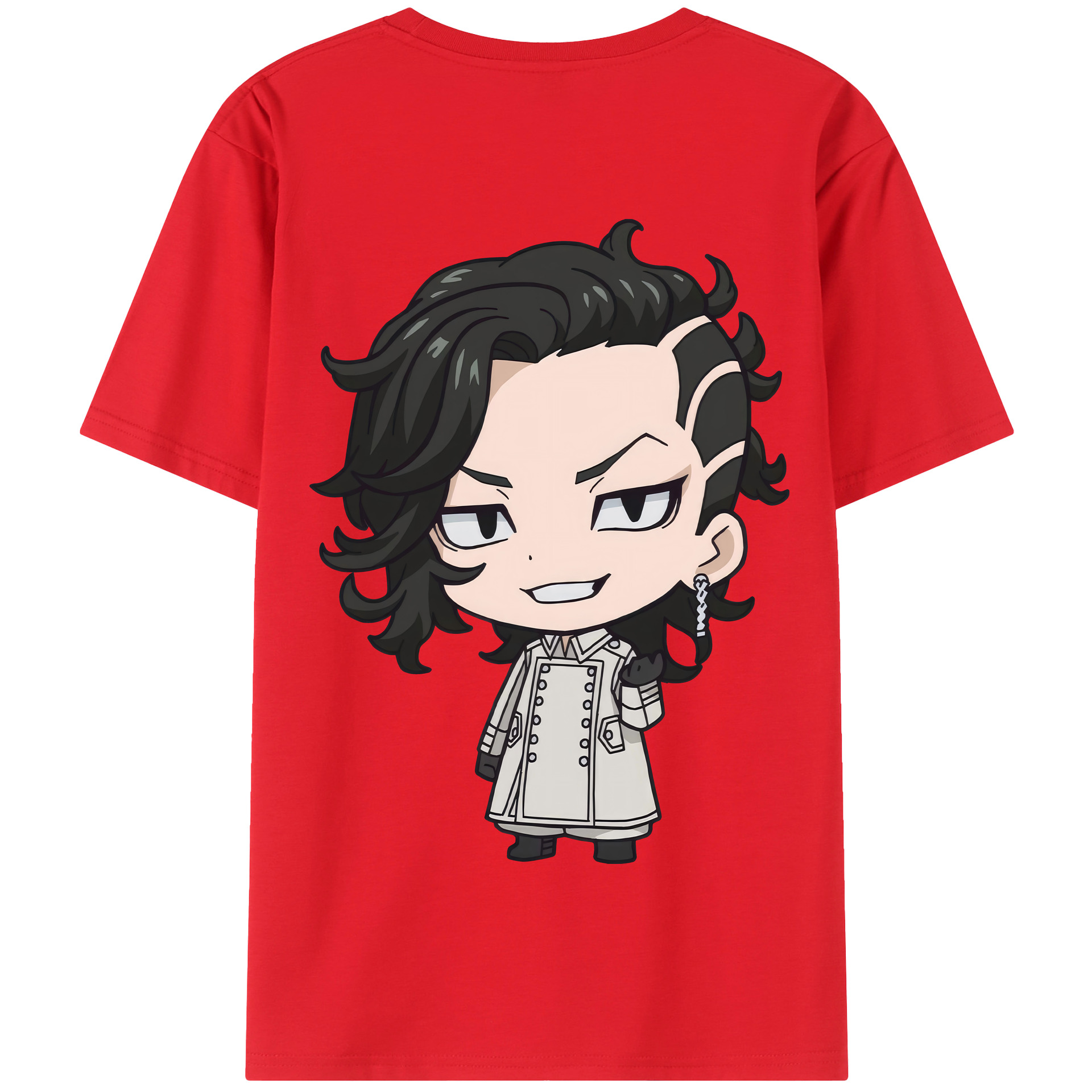 （画像用） 東京リベンジャーズ Tokyo Revengers 綿100％半袖Tシャツ（背面プリント）