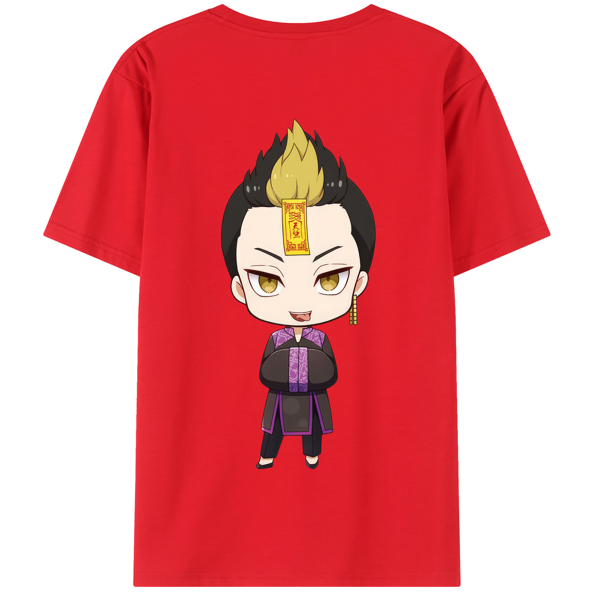 （画像用） 東京リベンジャーズ Tokyo Revengers 綿100％半袖Tシャツ（背面プリント）