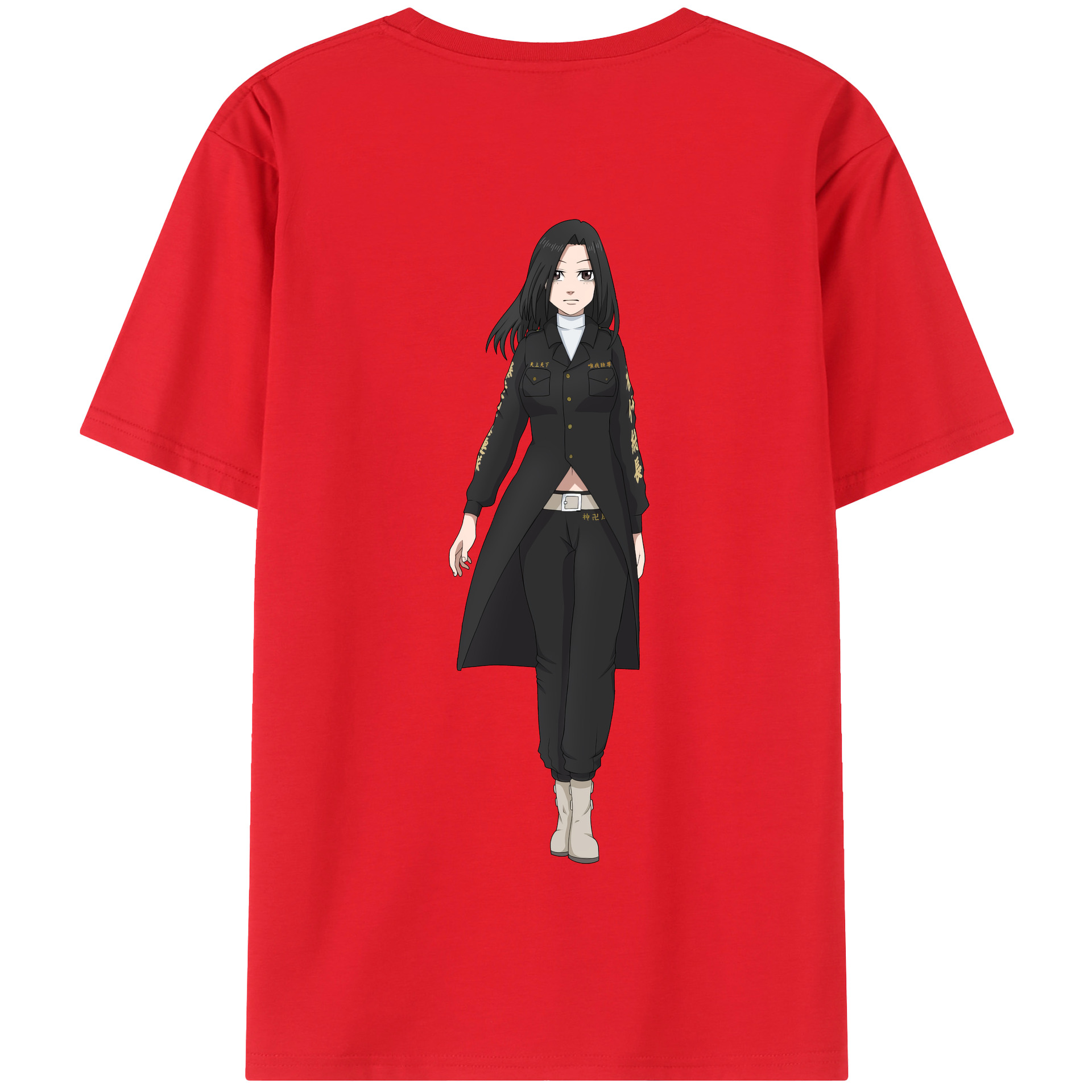 （画像用） 東京リベンジャーズ Tokyo Revengers 綿100％半袖Tシャツ（背面プリント）