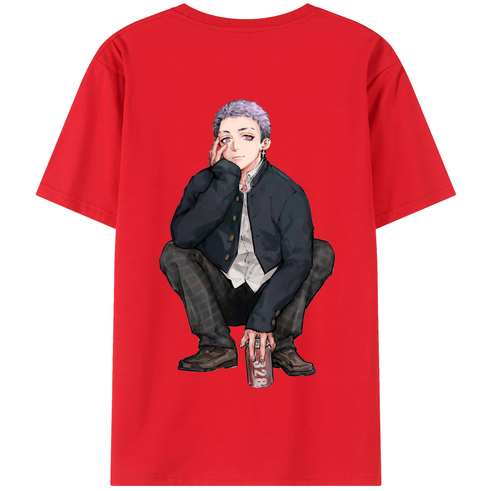 （画像用） 東京リベンジャーズ Tokyo Revengers 綿100％半袖Tシャツ（背面プリント）