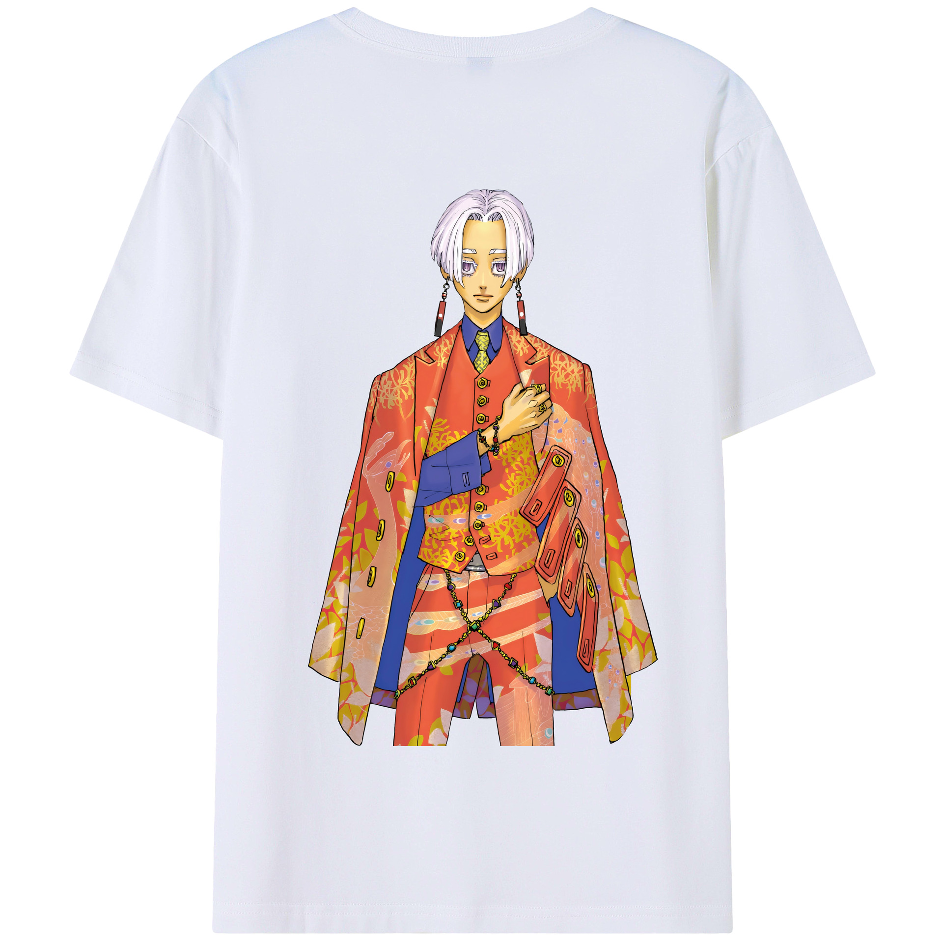 （画像用） 東京リベンジャーズ Tokyo Revengers 綿100％半袖Tシャツ（背面プリント）