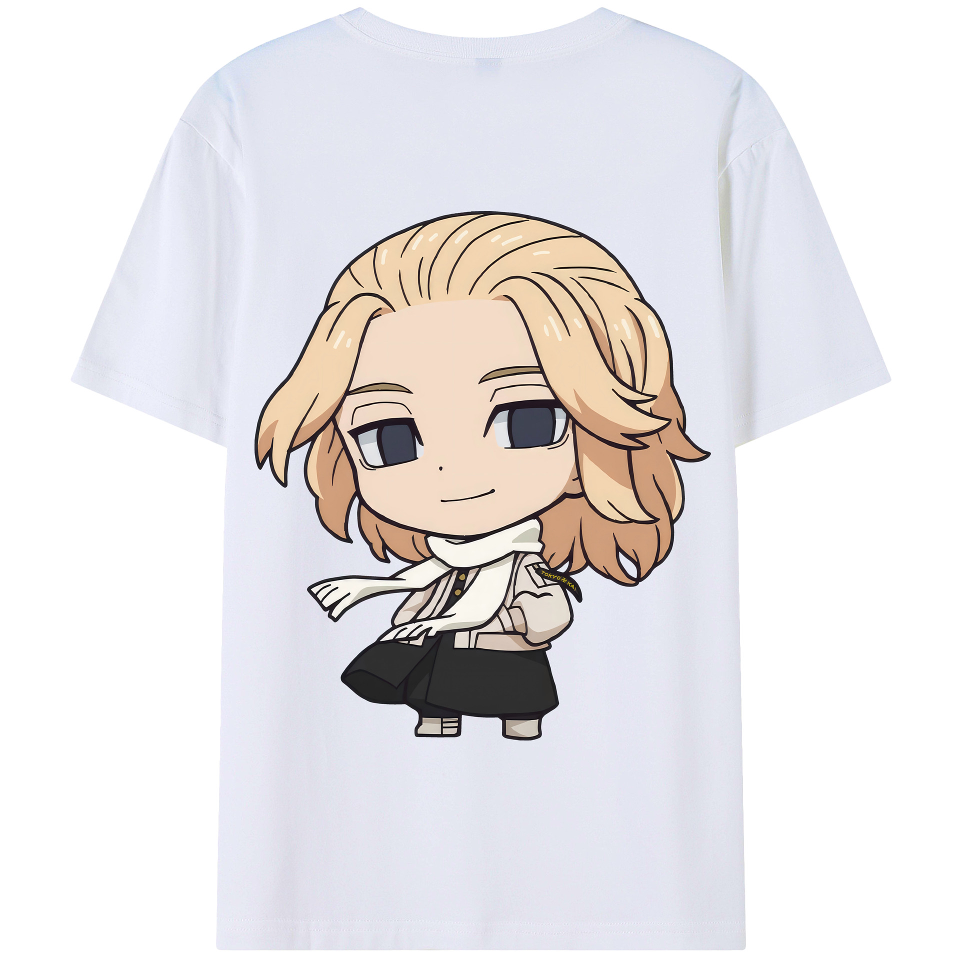 （画像用） 東京リベンジャーズ Tokyo Revengers 綿100％半袖Tシャツ（背面プリント）