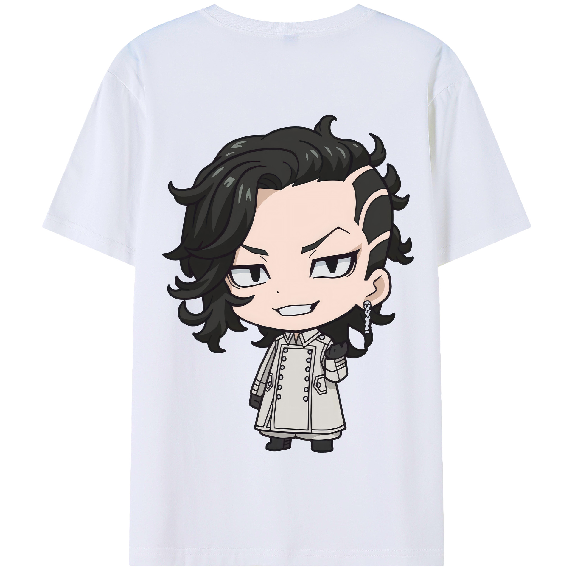 （画像用） 東京リベンジャーズ Tokyo Revengers 綿100％半袖Tシャツ（背面プリント）