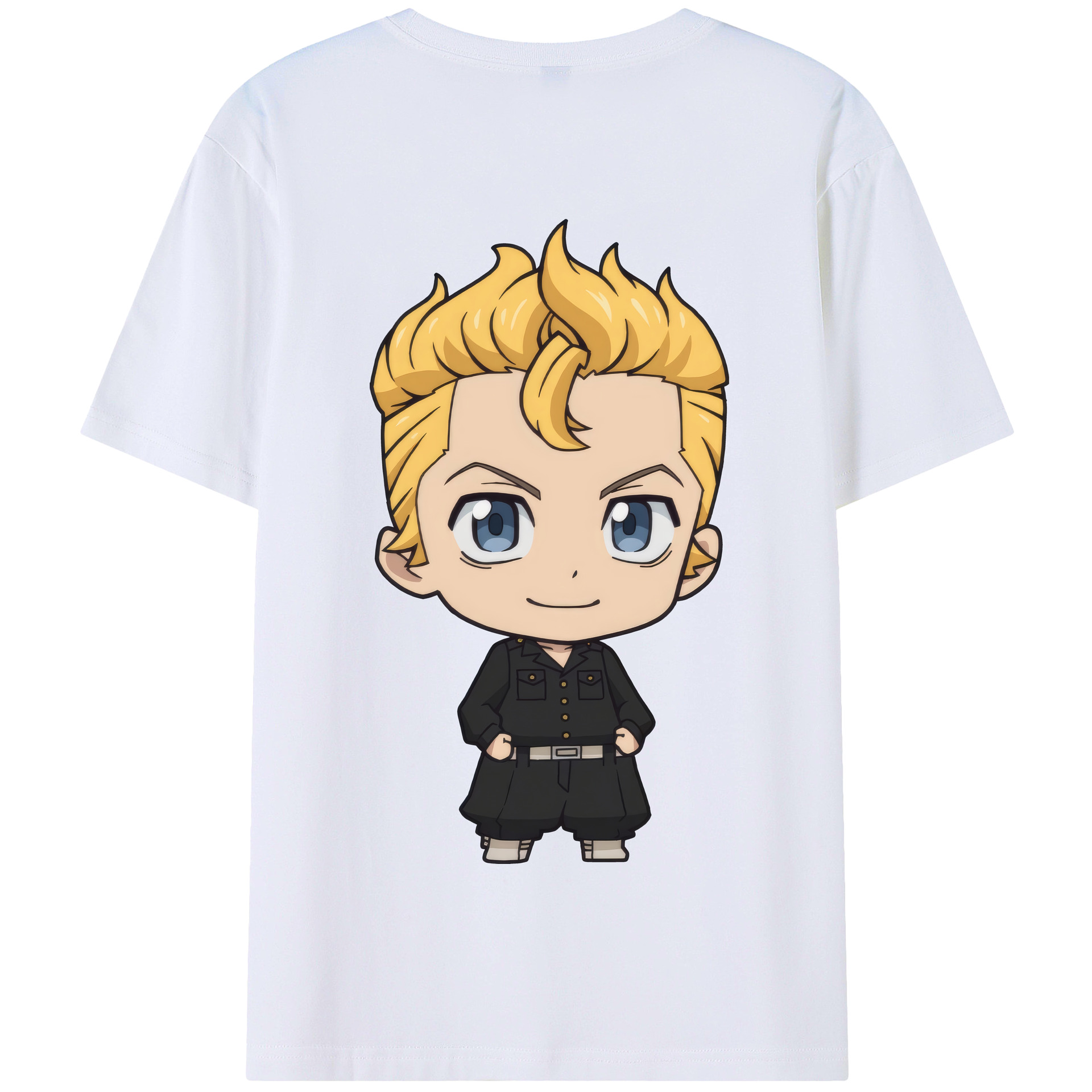 （画像用） 東京リベンジャーズ Tokyo Revengers 綿100％半袖Tシャツ（背面プリント）