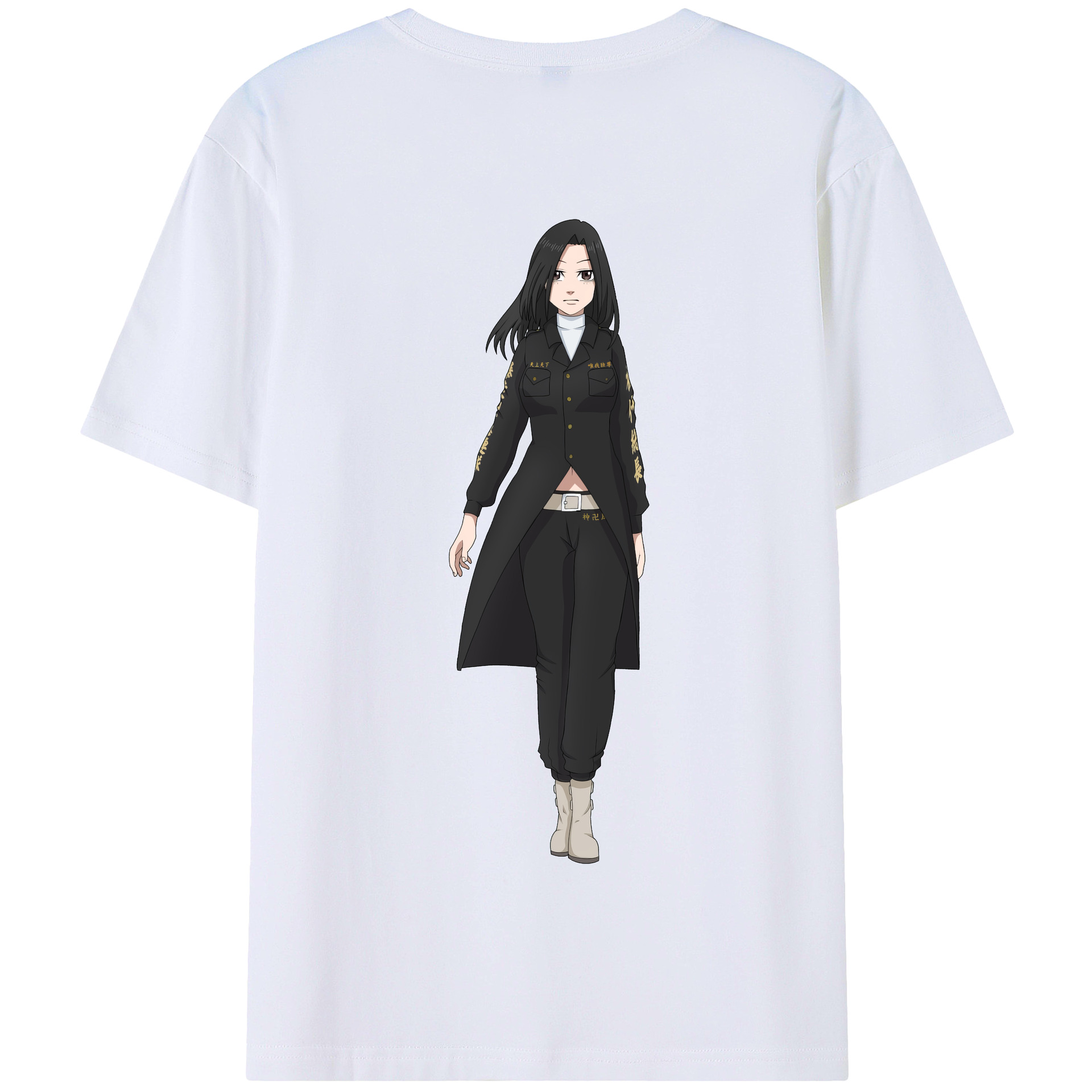 （画像用） 東京リベンジャーズ Tokyo Revengers 綿100％半袖Tシャツ（背面プリント）