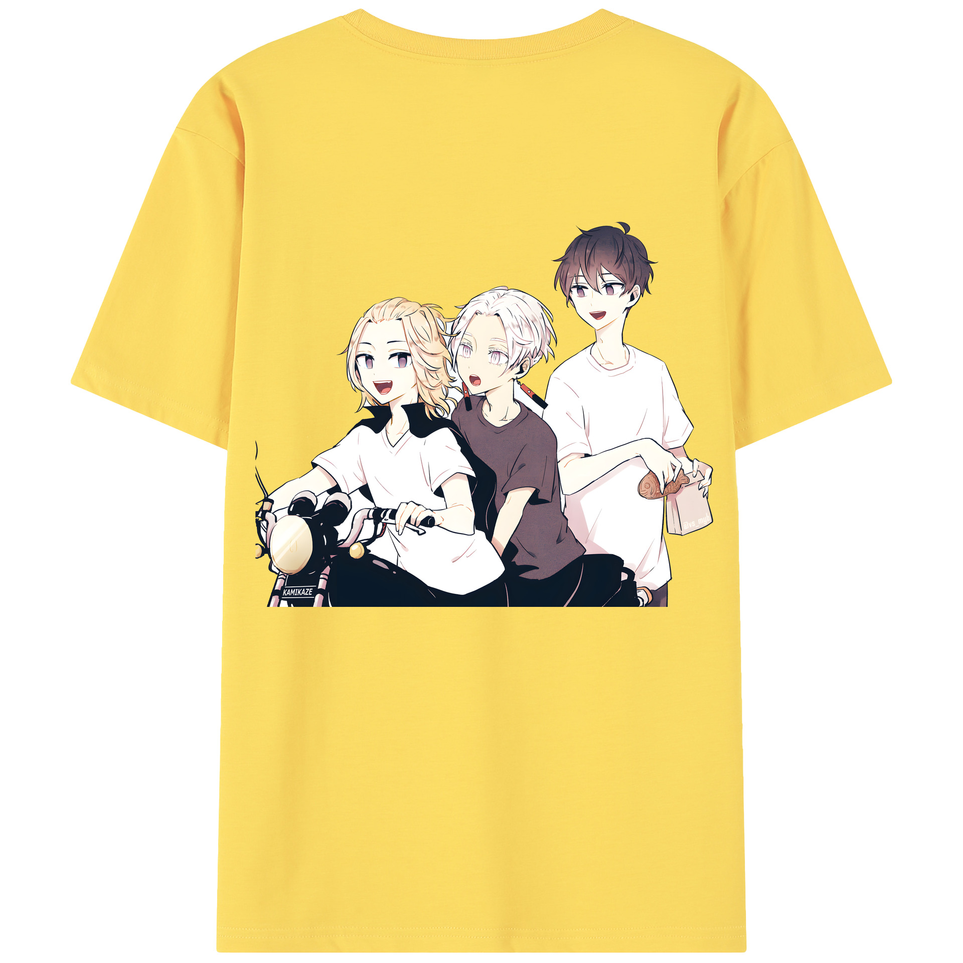 （画像用） 東京リベンジャーズ Tokyo Revengers 綿100％半袖Tシャツ（背面プリント）