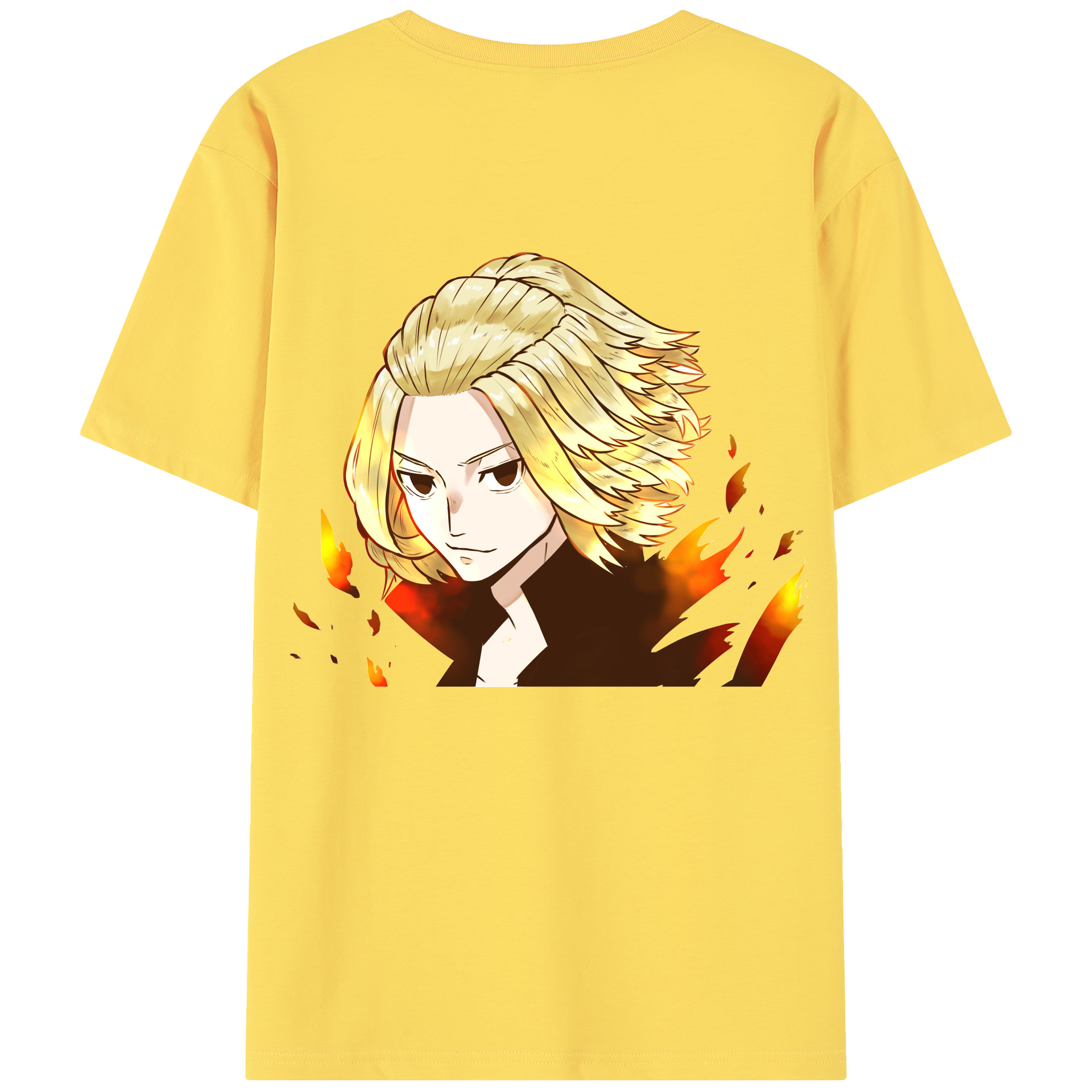 （画像用） 東京リベンジャーズ Tokyo Revengers 綿100％半袖Tシャツ（背面プリント）