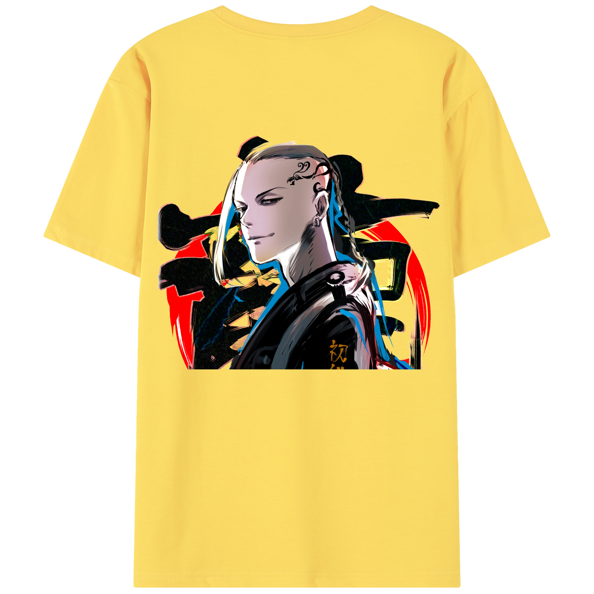 （画像用） 東京リベンジャーズ Tokyo Revengers 綿100％半袖Tシャツ（背面プリント）