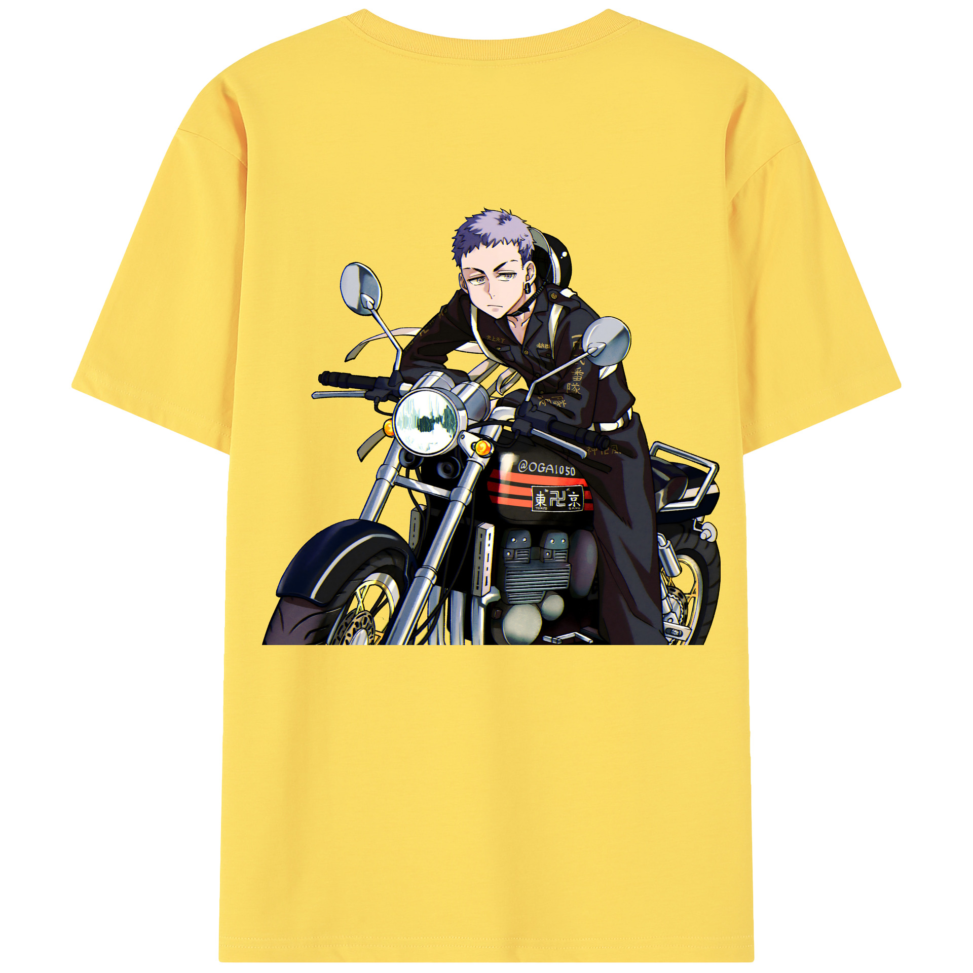 （画像用） 東京リベンジャーズ Tokyo Revengers 綿100％半袖Tシャツ（背面プリント）