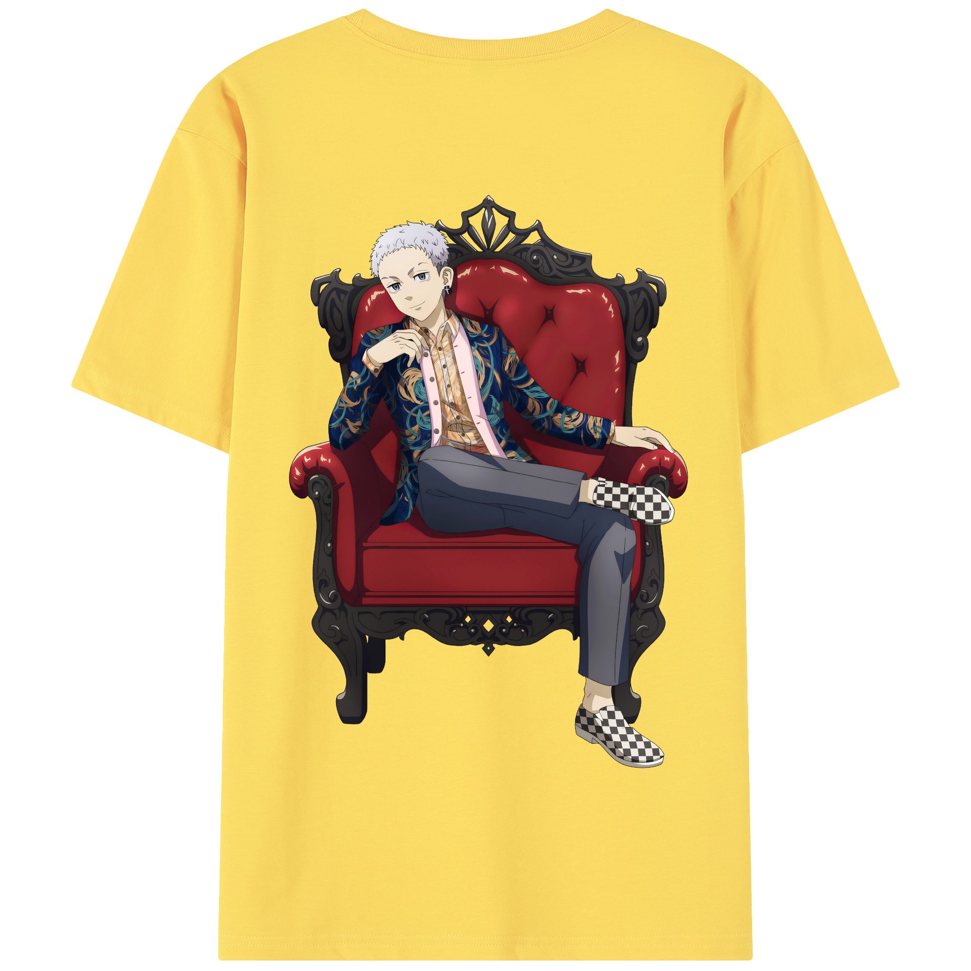 （画像用） 東京リベンジャーズ Tokyo Revengers 綿100％半袖Tシャツ（背面プリント）