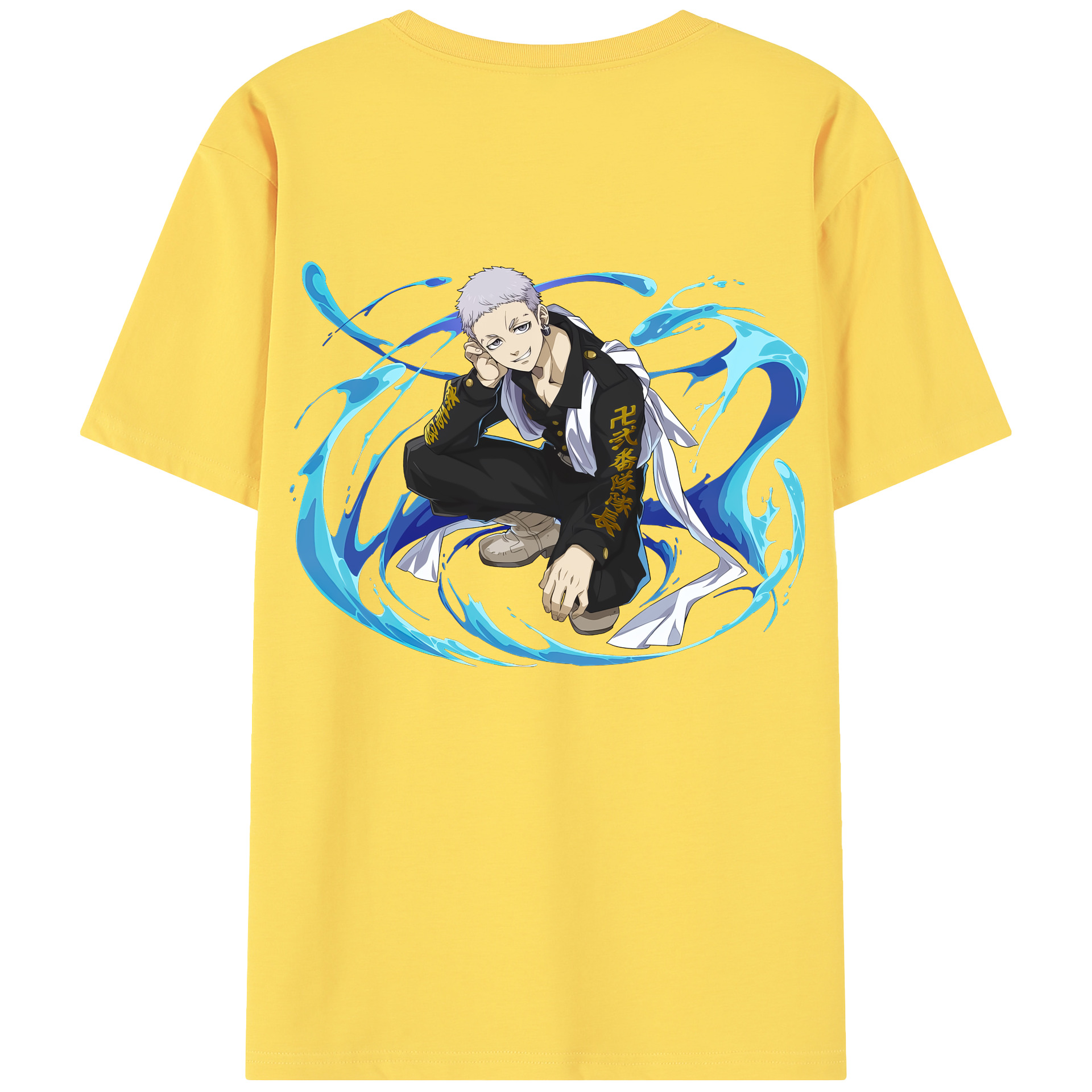 （画像用） 東京リベンジャーズ Tokyo Revengers 綿100％半袖Tシャツ（背面プリント）
