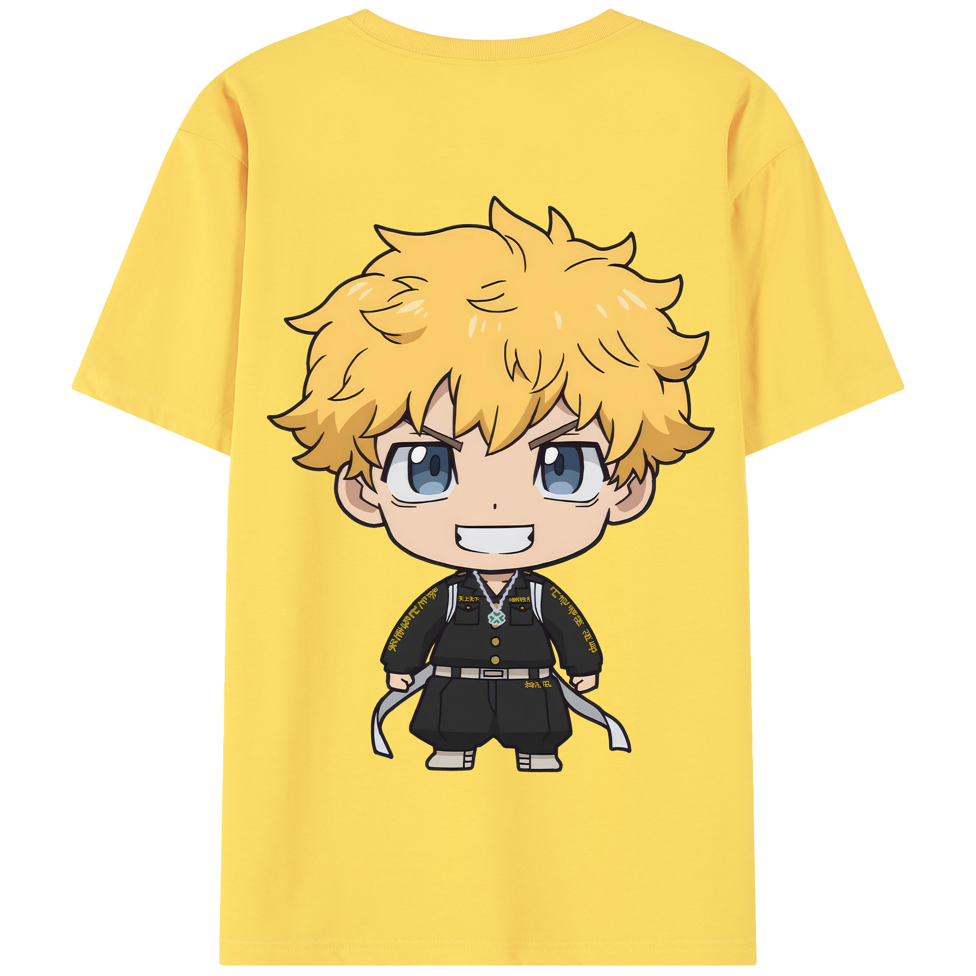 （画像用） 東京リベンジャーズ Tokyo Revengers 綿100％半袖Tシャツ（背面プリント）