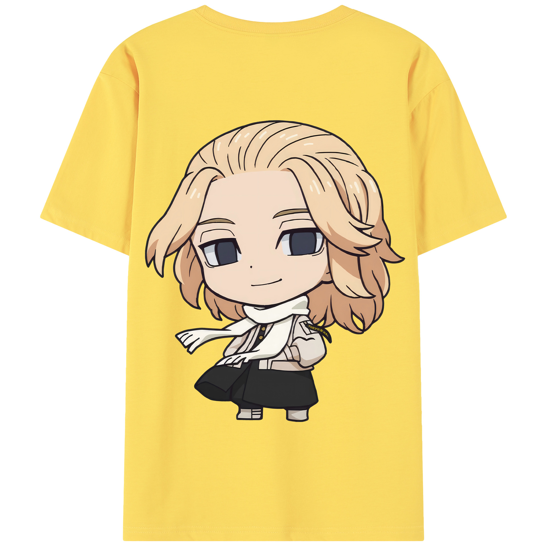 （画像用） 東京リベンジャーズ Tokyo Revengers 綿100％半袖Tシャツ（背面プリント）