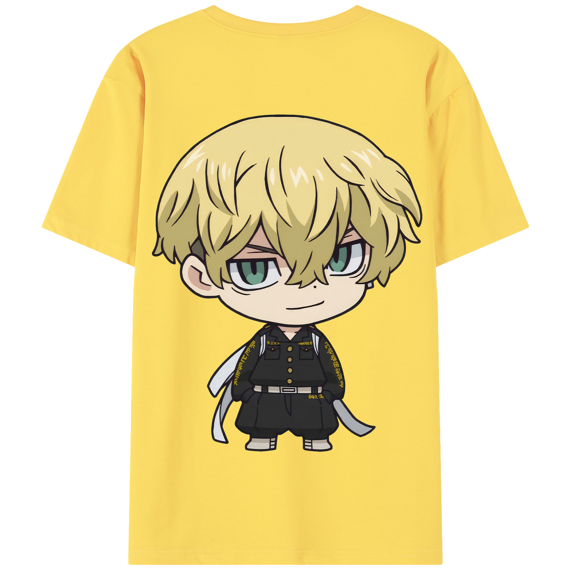 （画像用） 東京リベンジャーズ Tokyo Revengers 綿100％半袖Tシャツ（背面プリント）