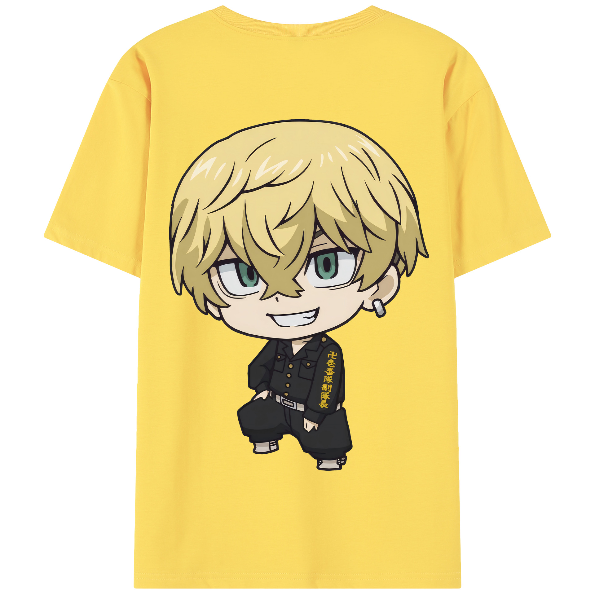 （画像用） 東京リベンジャーズ Tokyo Revengers 綿100％半袖Tシャツ（背面プリント）