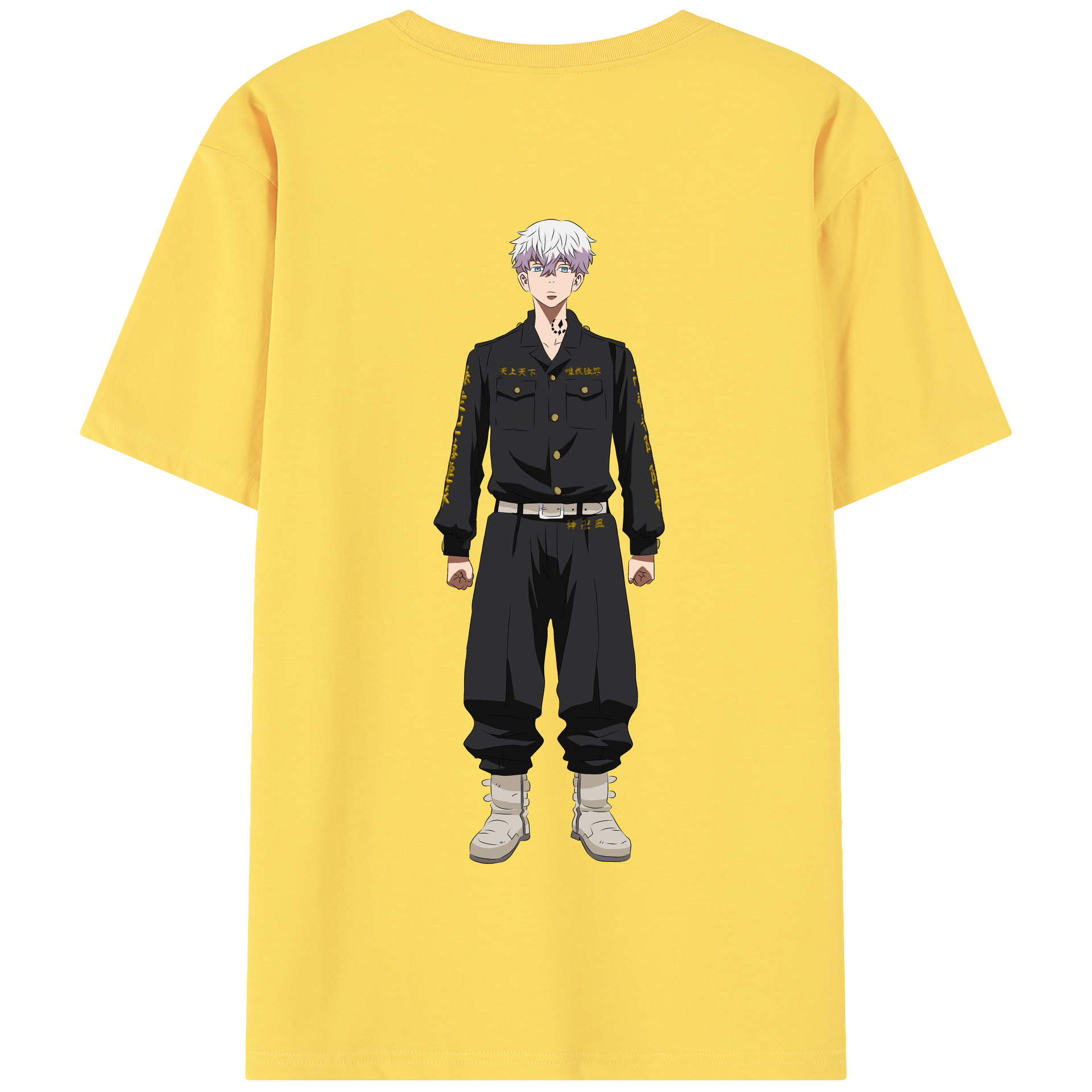 （画像用） 東京リベンジャーズ Tokyo Revengers 綿100％半袖Tシャツ（背面プリント）