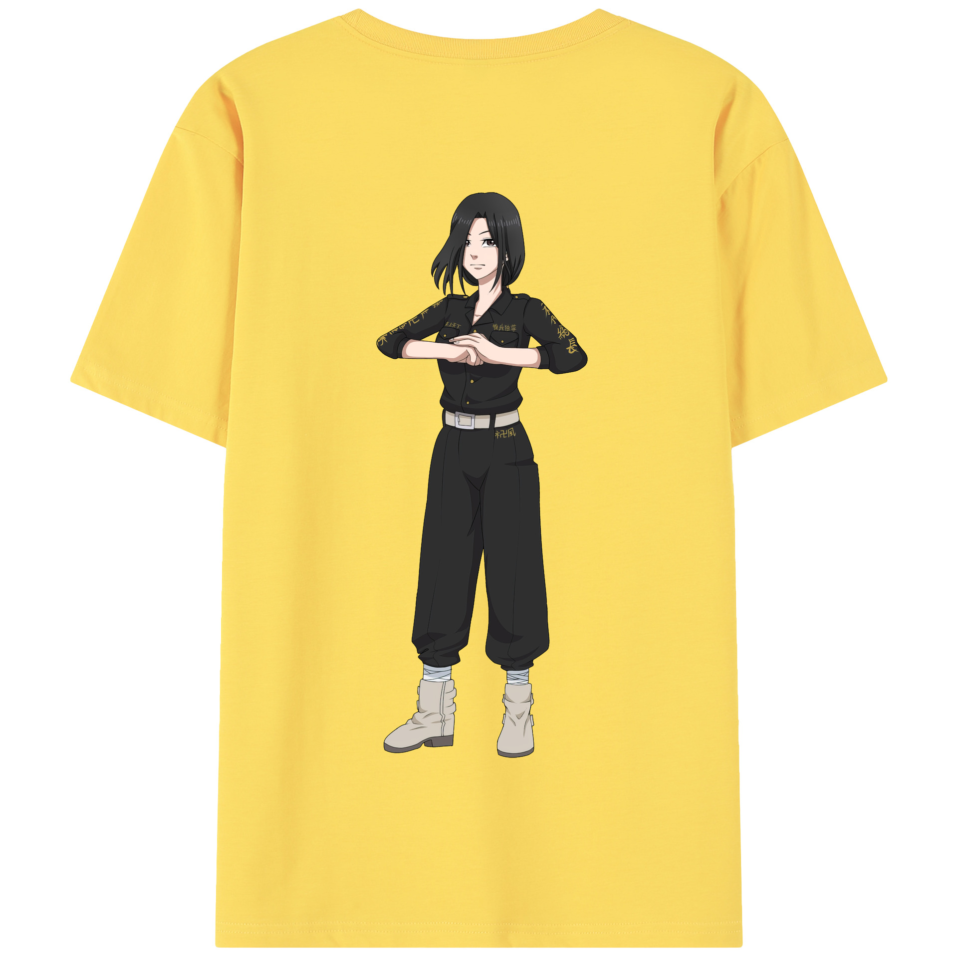 （画像用） 東京リベンジャーズ Tokyo Revengers 綿100％半袖Tシャツ（背面プリント）