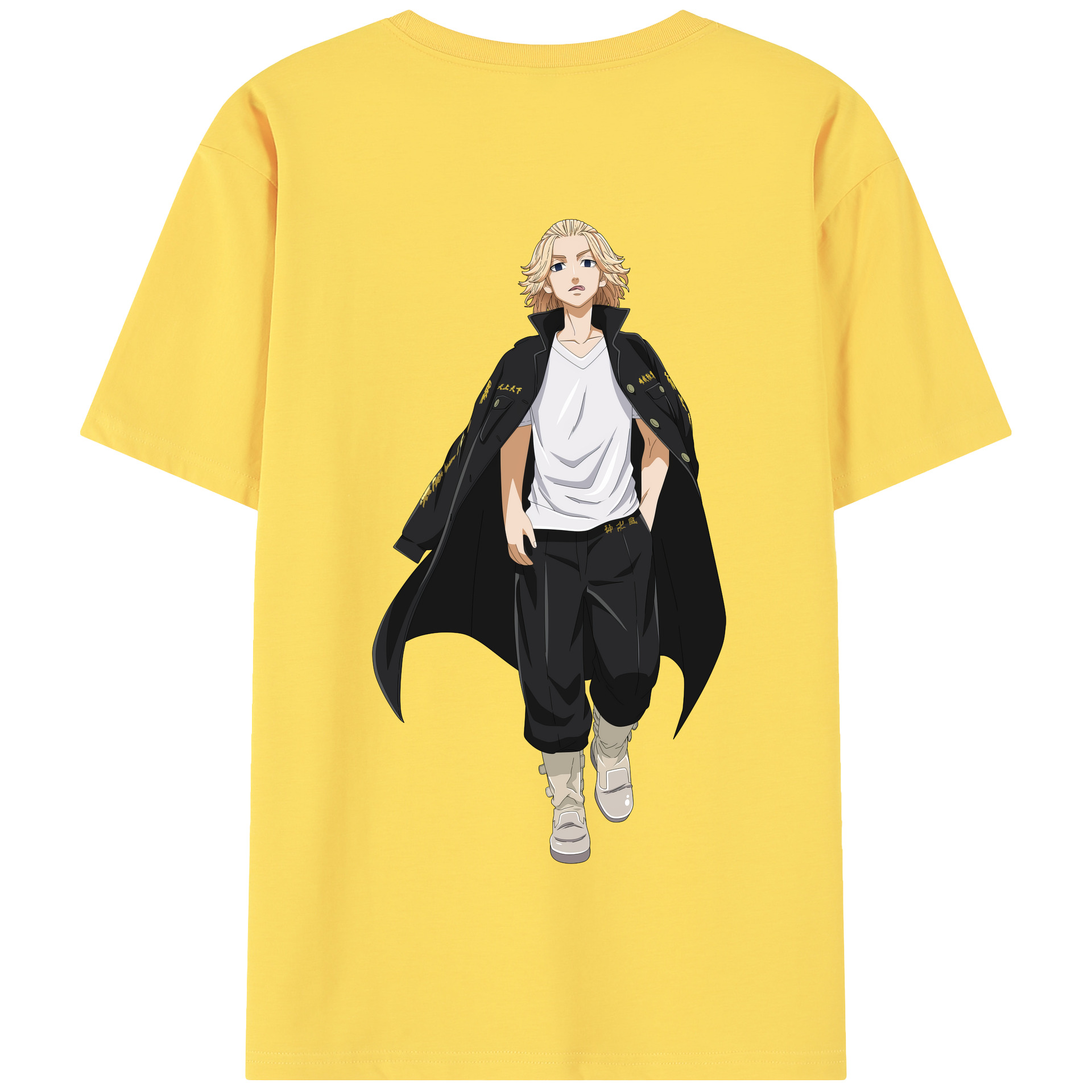（画像用） 東京リベンジャーズ Tokyo Revengers 綿100％半袖Tシャツ（背面プリント）