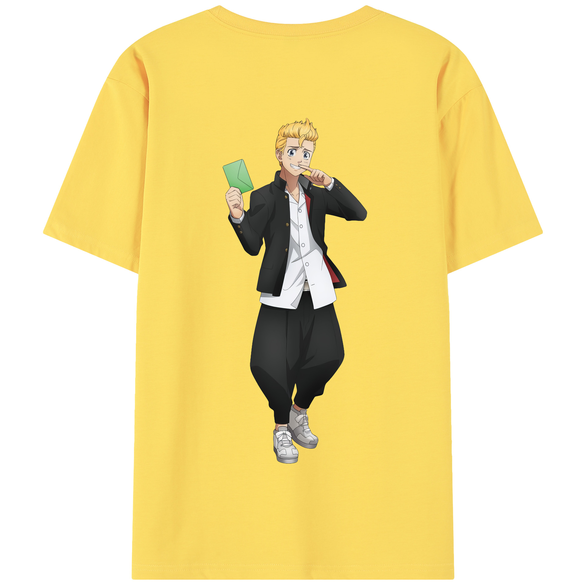 （画像用） 東京リベンジャーズ Tokyo Revengers 綿100％半袖Tシャツ（背面プリント）