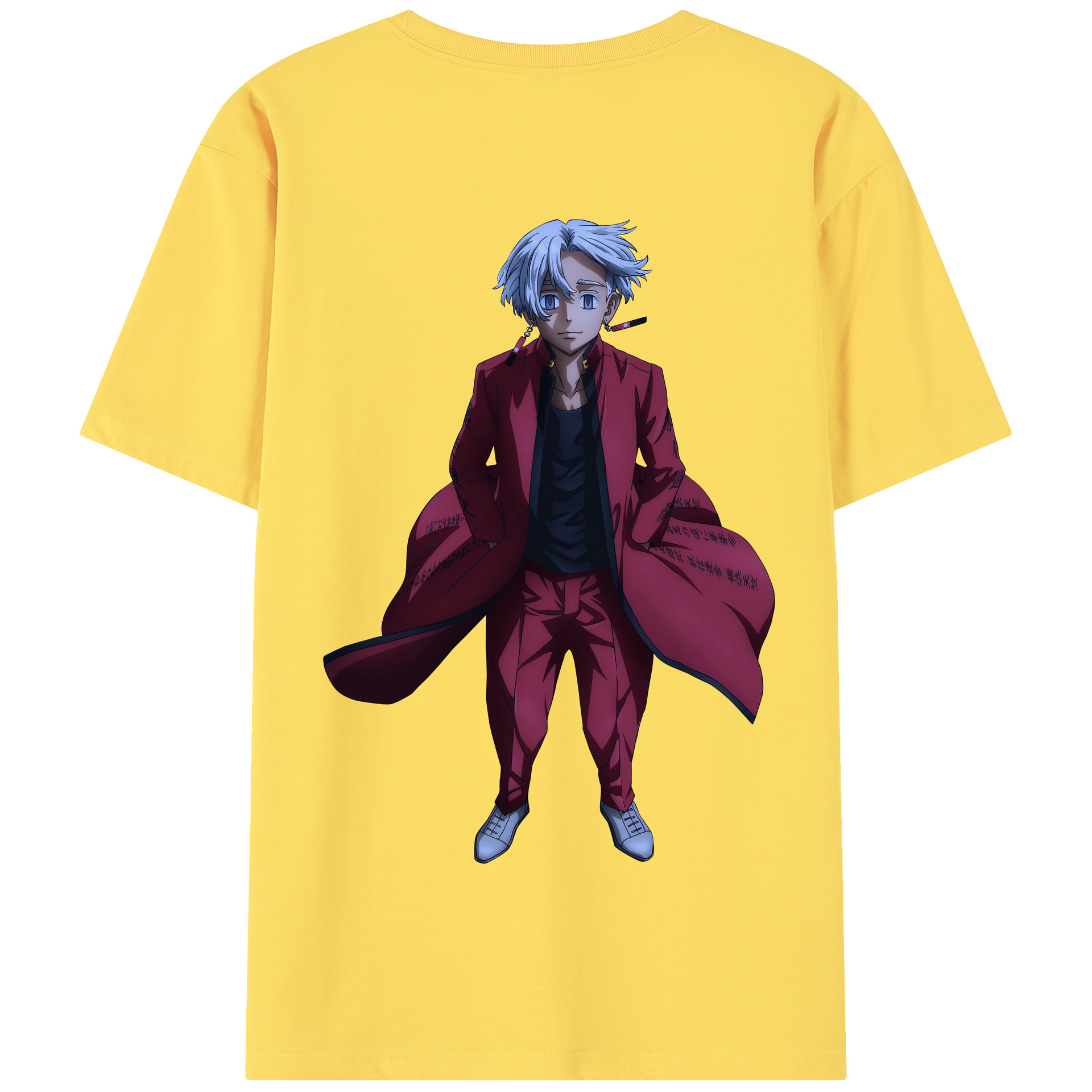 （画像用） 東京リベンジャーズ Tokyo Revengers 綿100％半袖Tシャツ（背面プリント）