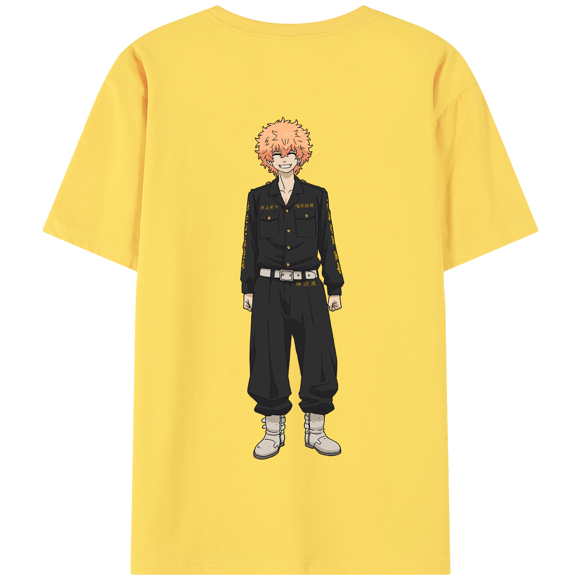 （画像用） 東京リベンジャーズ Tokyo Revengers 綿100％半袖Tシャツ（背面プリント）