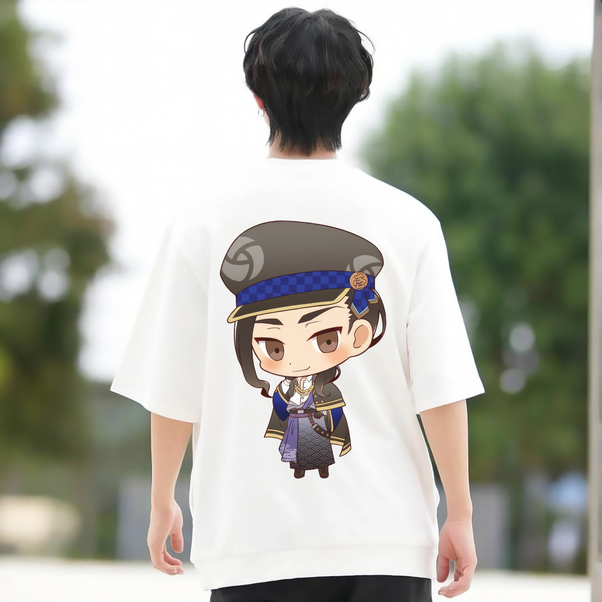 東京リベンジャーズ Tokyo Revengers 綿100％半袖Tシャツ（背面プリント）