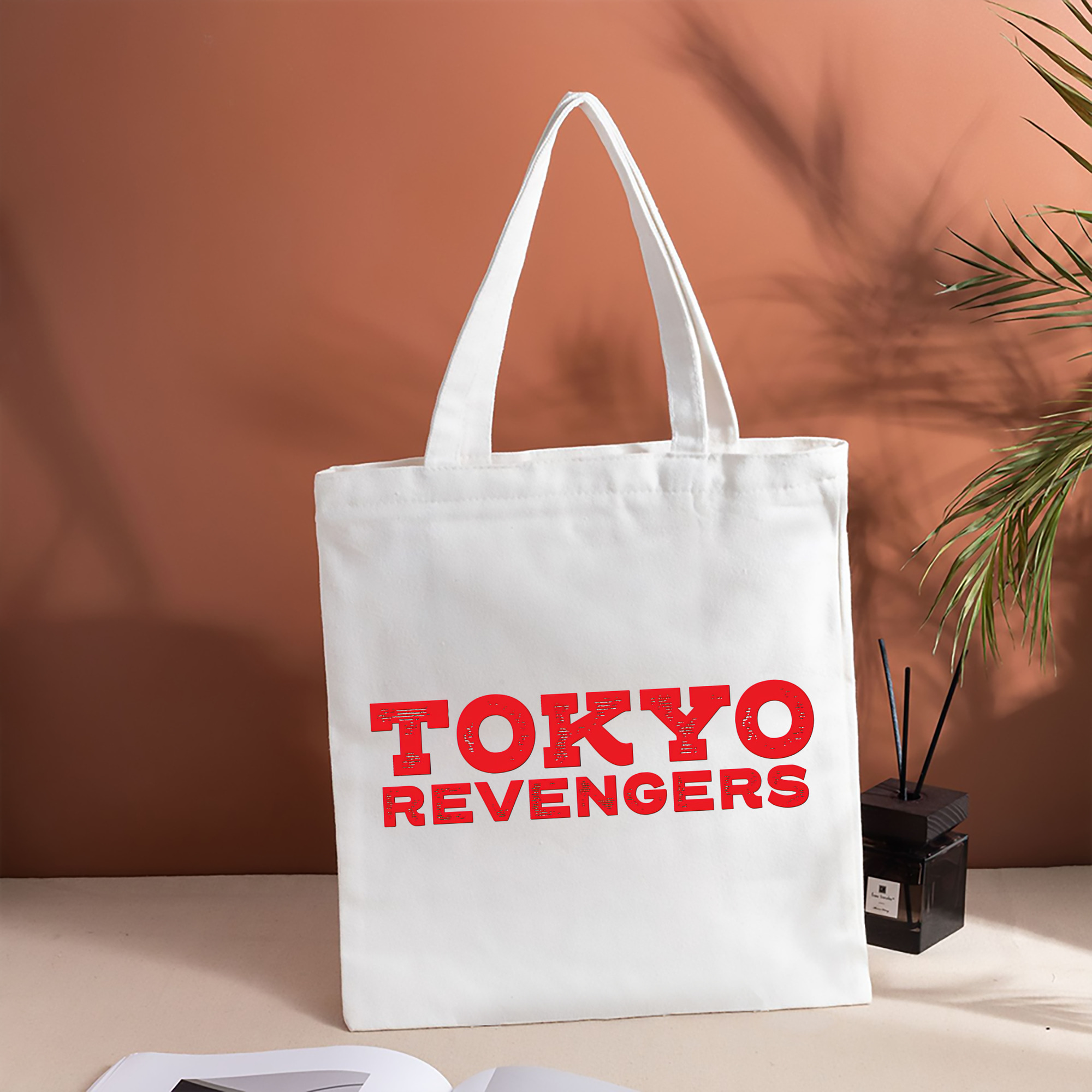 東京リベンジャーズ Tokyo Revengers 縦型キャンバス生地手提げバッグ　トートバッグ